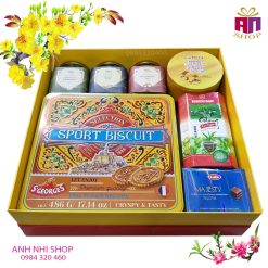 Hộp quà Tết sang trọng 2025