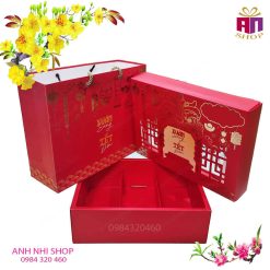 Hộp đựng quà nhỏ- Xuân sang Tết đến