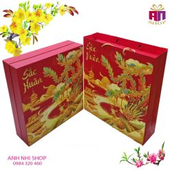 Hộp đựng quà Sắc Xuân 2025