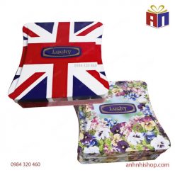 Socola Lucky Nurello 250g hộp Sắt