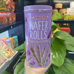 Bánh quế CORNICHE hương vị khoai lang tím ngọt 210g