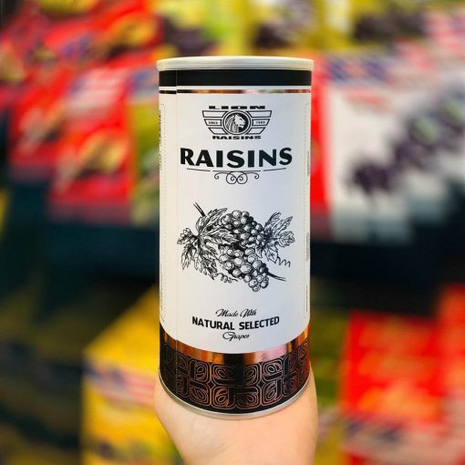 Nho khô Raisins LION 210g hũ nhựa