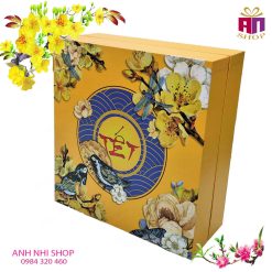 Hộp cứng đựng quà TẾT hoa mai