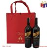 Hộp vang PARADOX hộp 2 chai 2 ly