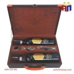 Alternative view of Hộp vang SEAMEN hộp da cam 2 chai - Quà cao cấp