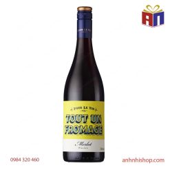 Rượu vang TOUT UN FROMAGE Merlot