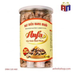 Hạt điều vỏ lụa ANFA 400g