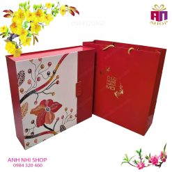 Hộp đựng quà Hoa Khai Phú Quý