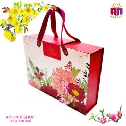 Hộp đựng quà vali nhỏ có quai xách 1