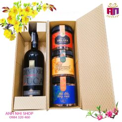 Alternative view of Quà rượu LUCADIMORI và hạt cao cấp