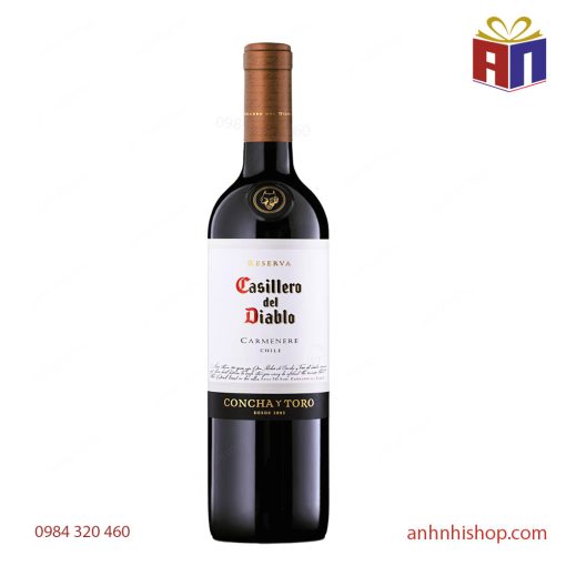 Rượu vang CASILLERO del DIABLO Reserva Carmenere