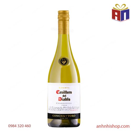 Rượu vang trắng CASILLERO del DIABLO Chardonnay
