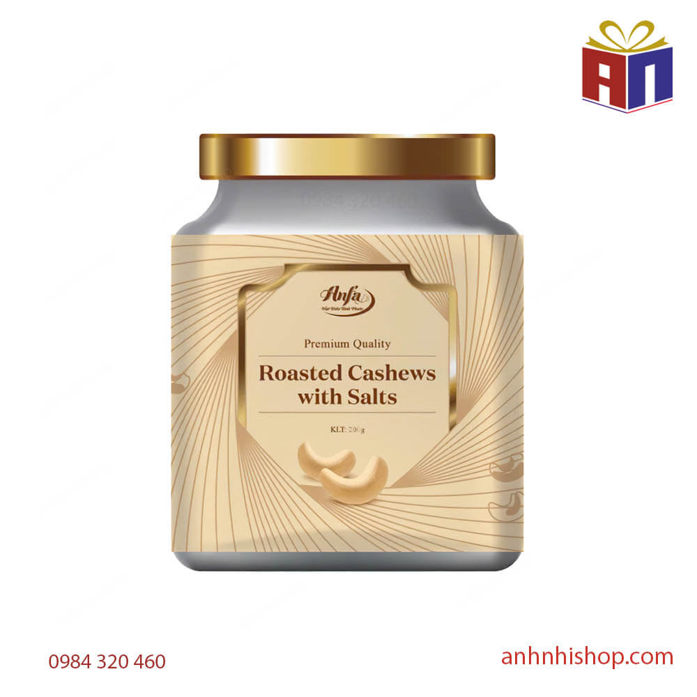 Hạt điều vỏ lụa ANFA 120g