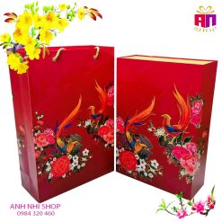 Hộp đựng quà Én Xuân