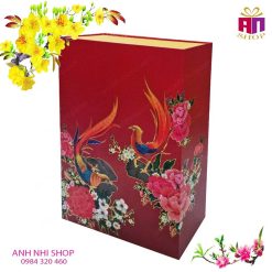 Hộp cứng đựng quà Én Xuân