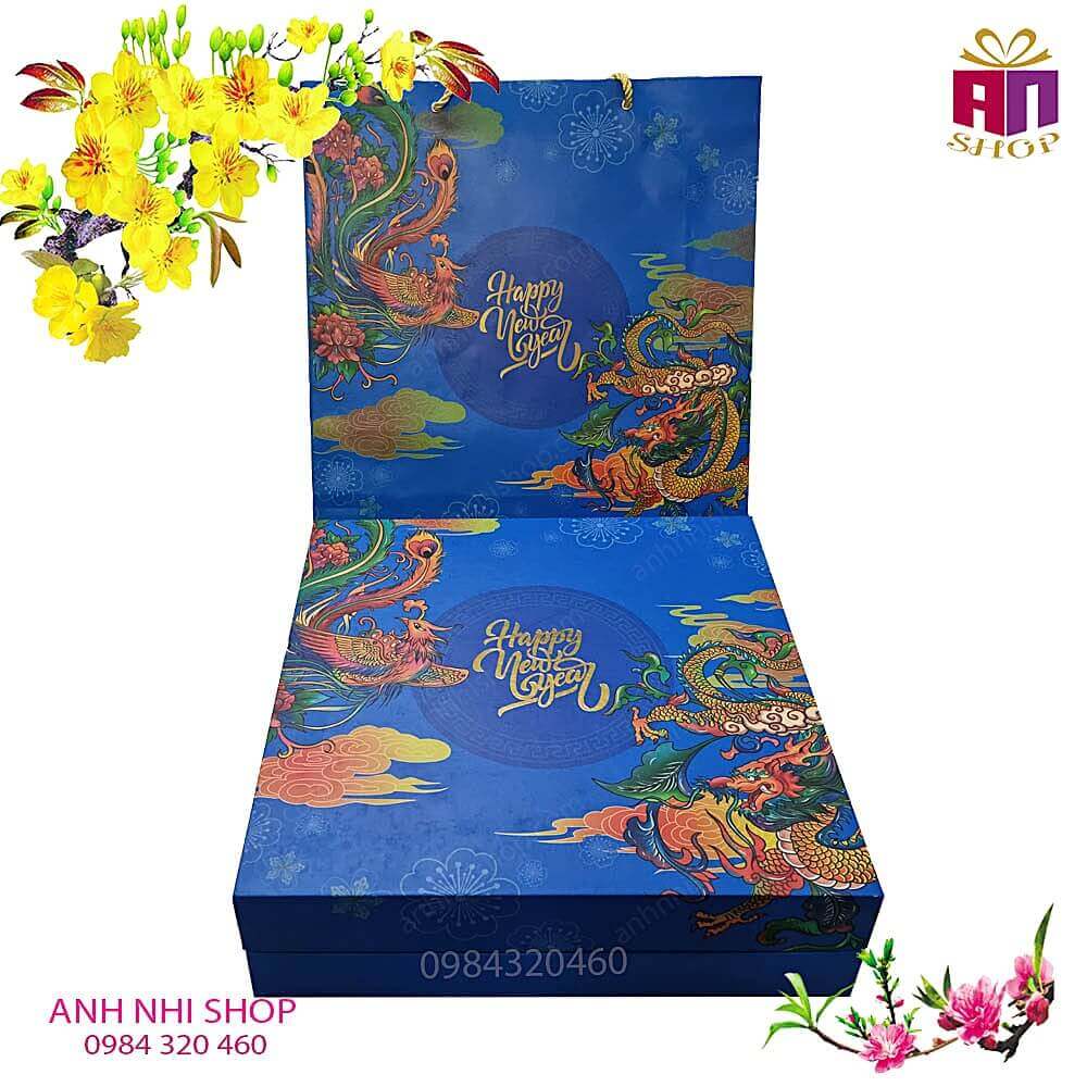Hộp cứng đựng quà Long Phụng