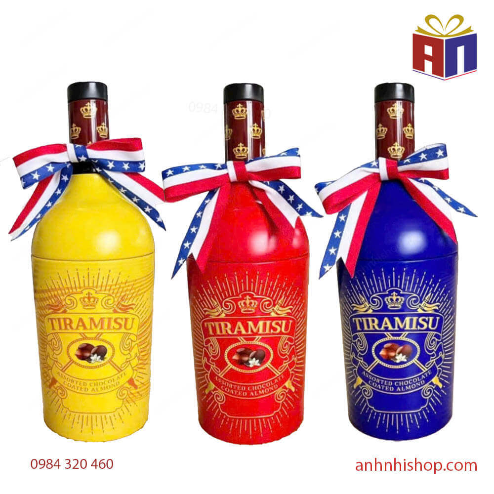 Socola TIRAMISU KELSON 110g chai rượu